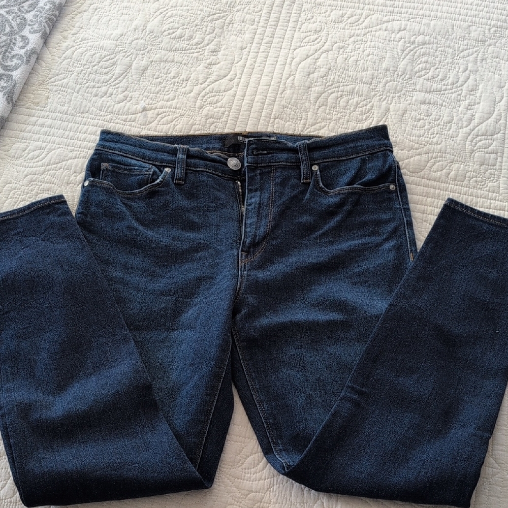 Hudson Jeans Women's Deep Indigo Skinny Jeans